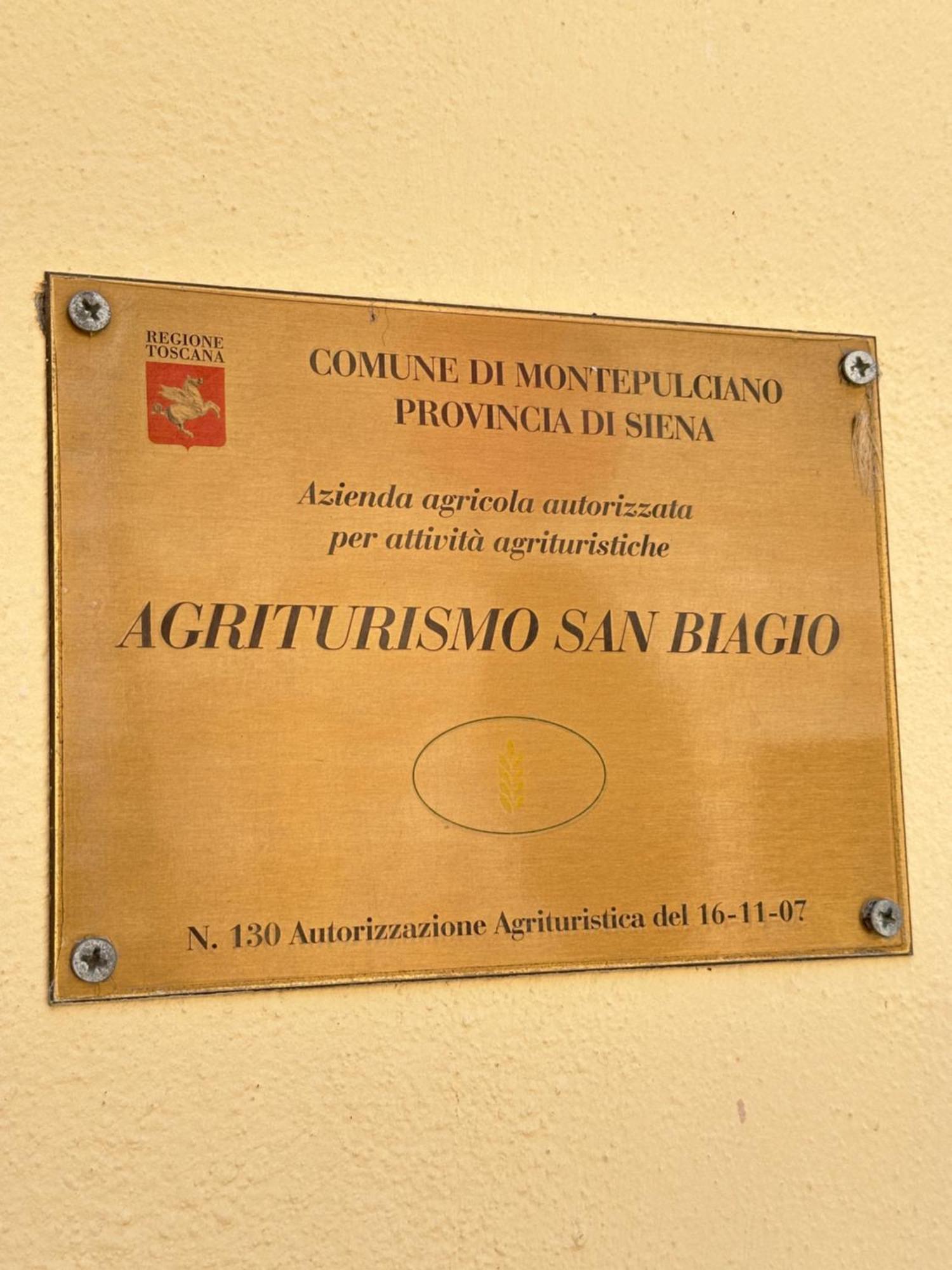 Montepulciano Stazione Agriturismo San Biagio 빌라 외부 사진